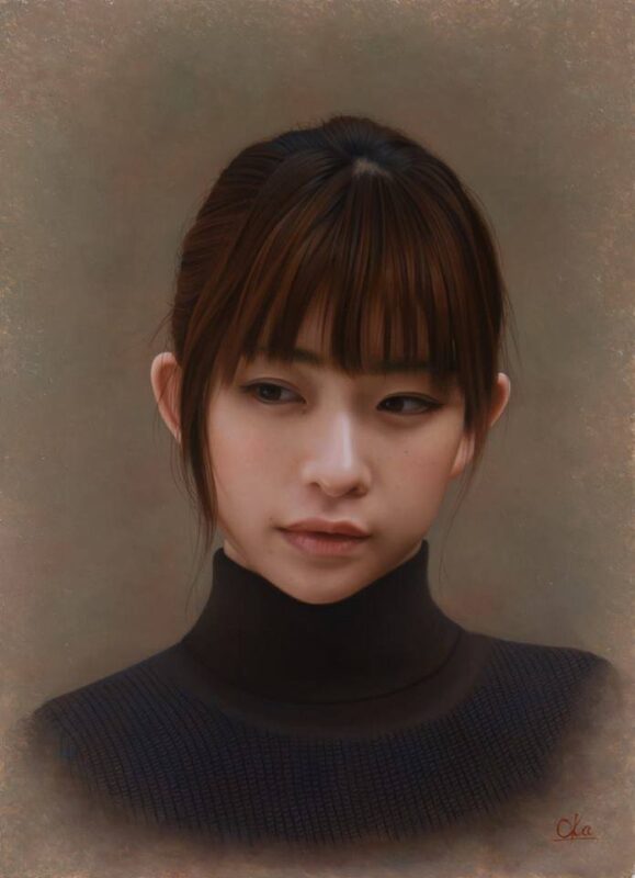 Yasutomo Oka, Realistic painter